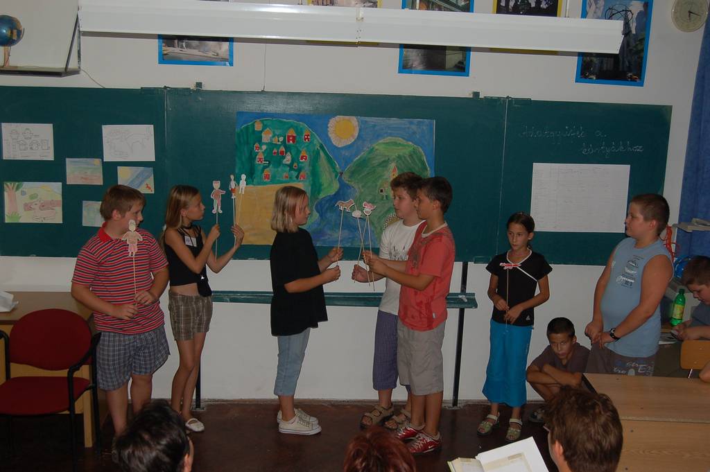 Oktatás új módszerekkel - Projekt hét 2008
